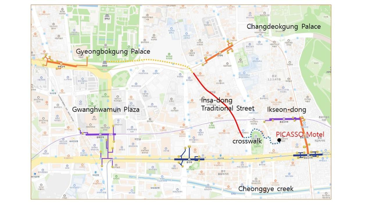 Picasso Motel Seoul Eksteriør bilde